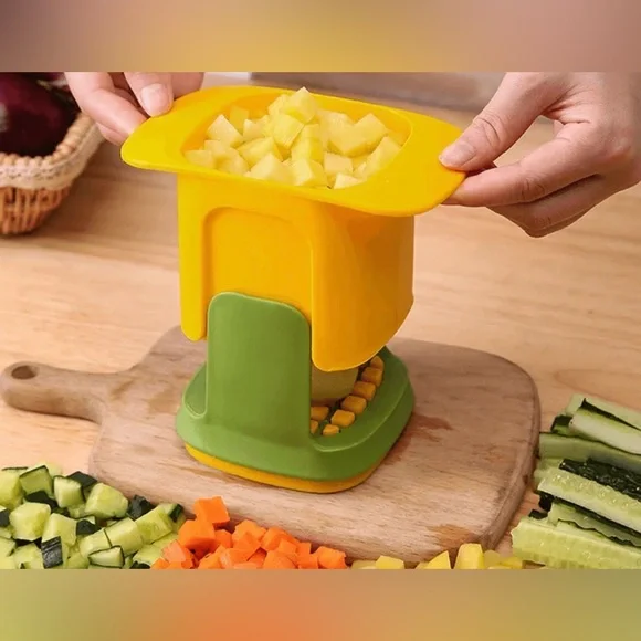 NIB Manual Vegetable Chopper & Slicer - Picture 2 of 8